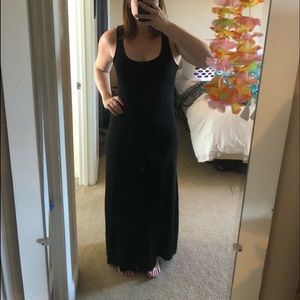 Black old navy tank dress